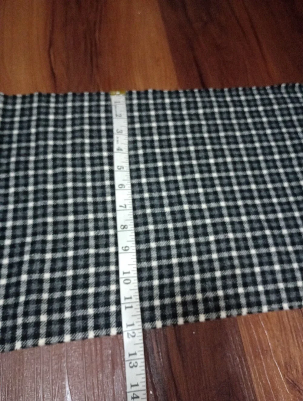 Enzo Montavani 100% Cashmere Plaid Scarf